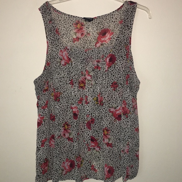 🌻SWEET & FLOWING TANK TOP - Picture 1 of 6